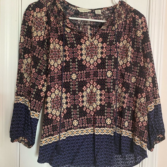 Anthropologie 1.1.TYLHO Kay Peasant Top - Picture 2 of 6